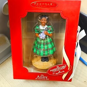 Hallmark American Girl "Addy" Keepsake Christmas Ornament Collectible